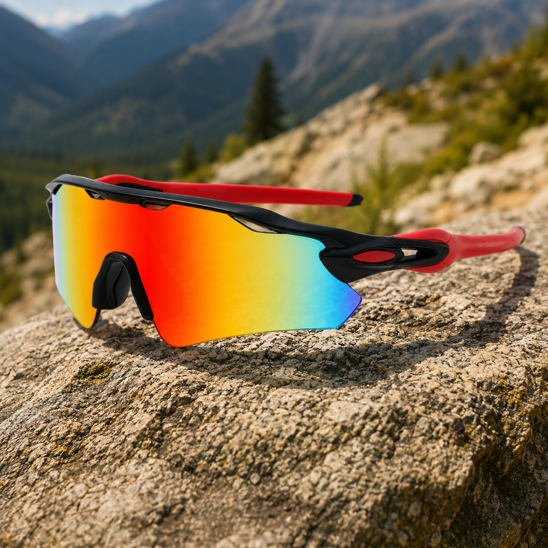 Cryzz | Sport Sunglasses with Wraparound Shield Lens