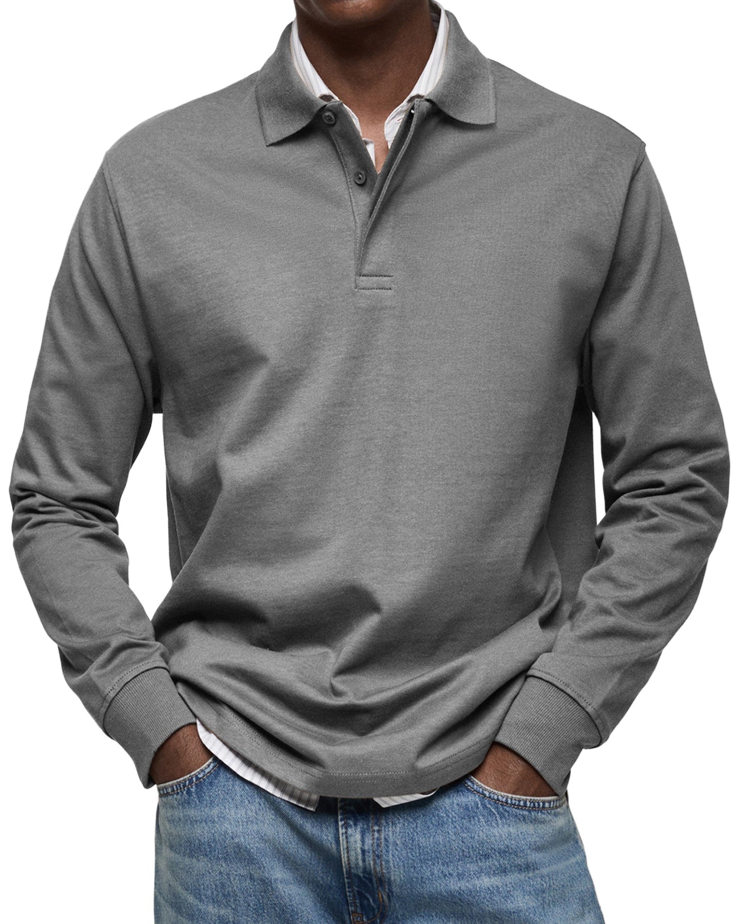 Joseba - Long Sleeve Polo Shirt