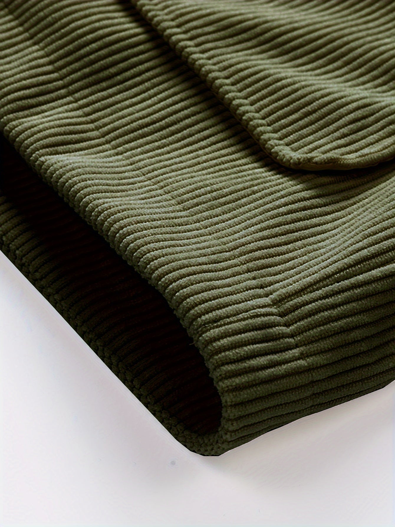 Jacques | Hooded Long Sleeve Corduroy Jacket