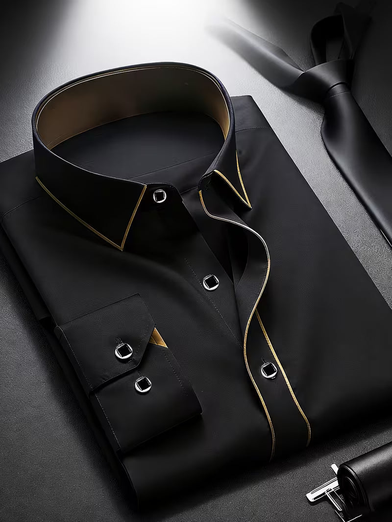Daven | Long Sleeve Slim Fit Button Shirt