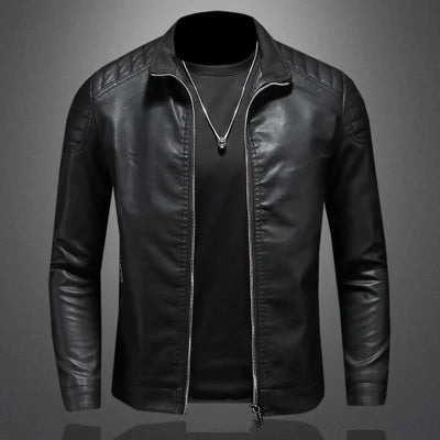 Dwardu | Zip Front Stand Collar Jacket
