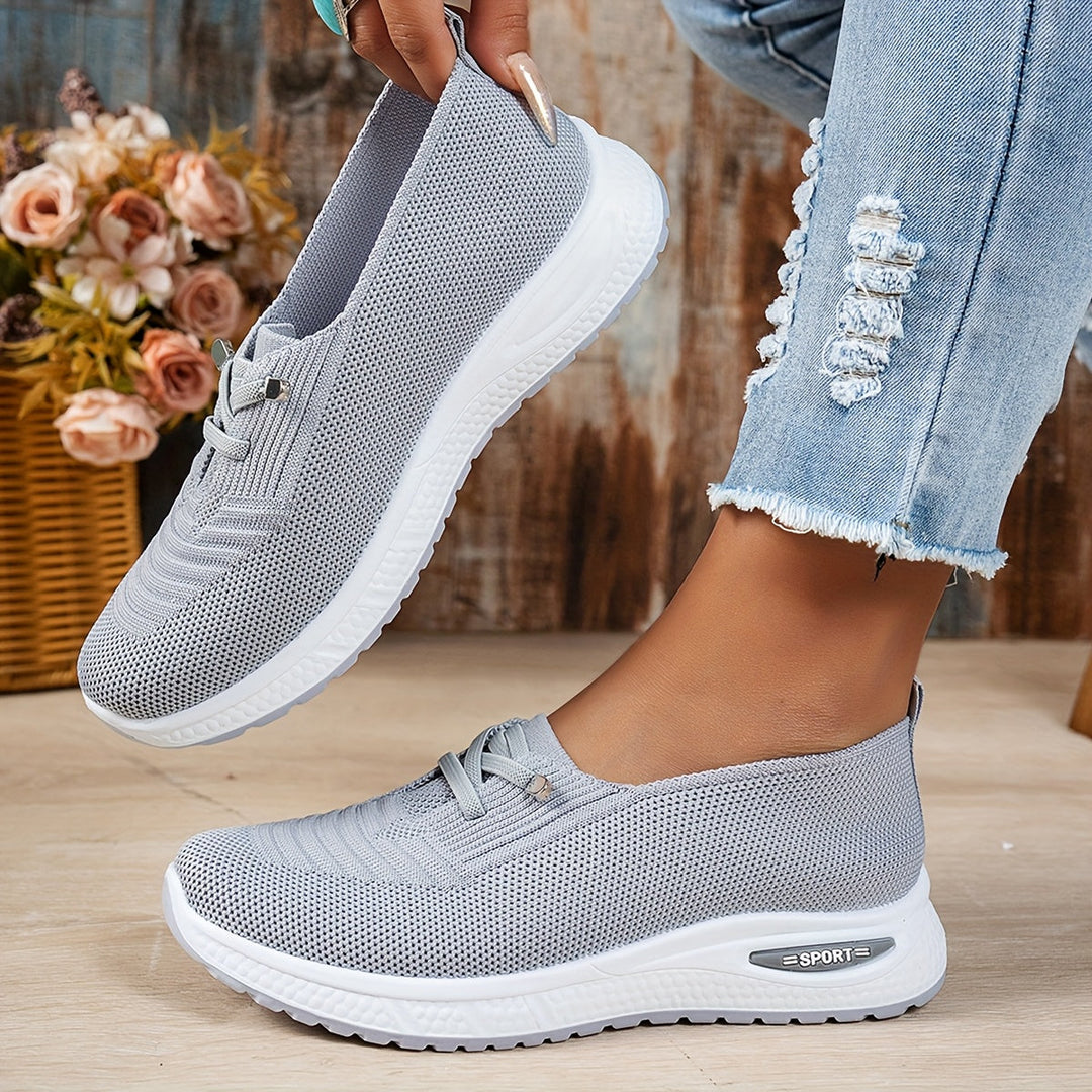 Olympe | Mesh Slip-On Walking Sneakers
