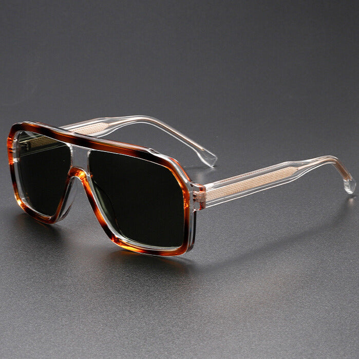 NeoShade -  Oversized Square Gradient Lens Sunglasses