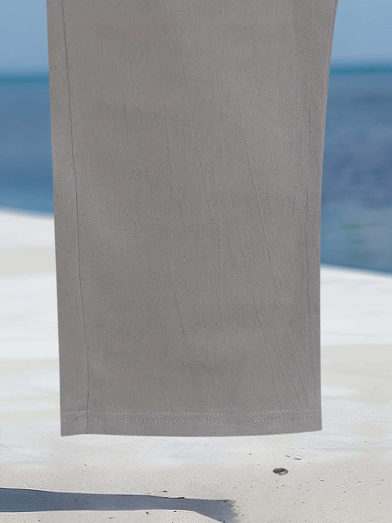Aznar - Relaxed Drawstring Straight Leg Pants