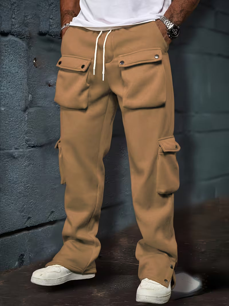 Deyan | Cargo Pants with Flap Pocket Design