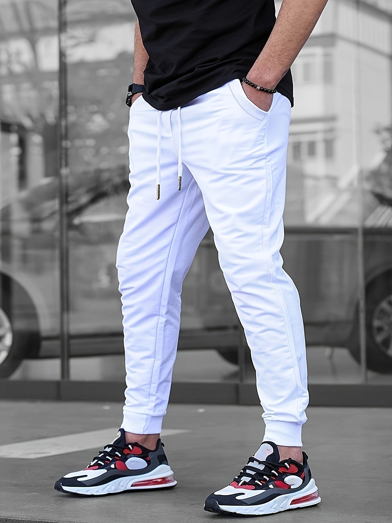 Cleiton | Drawstring Tapered Jogger Trousers