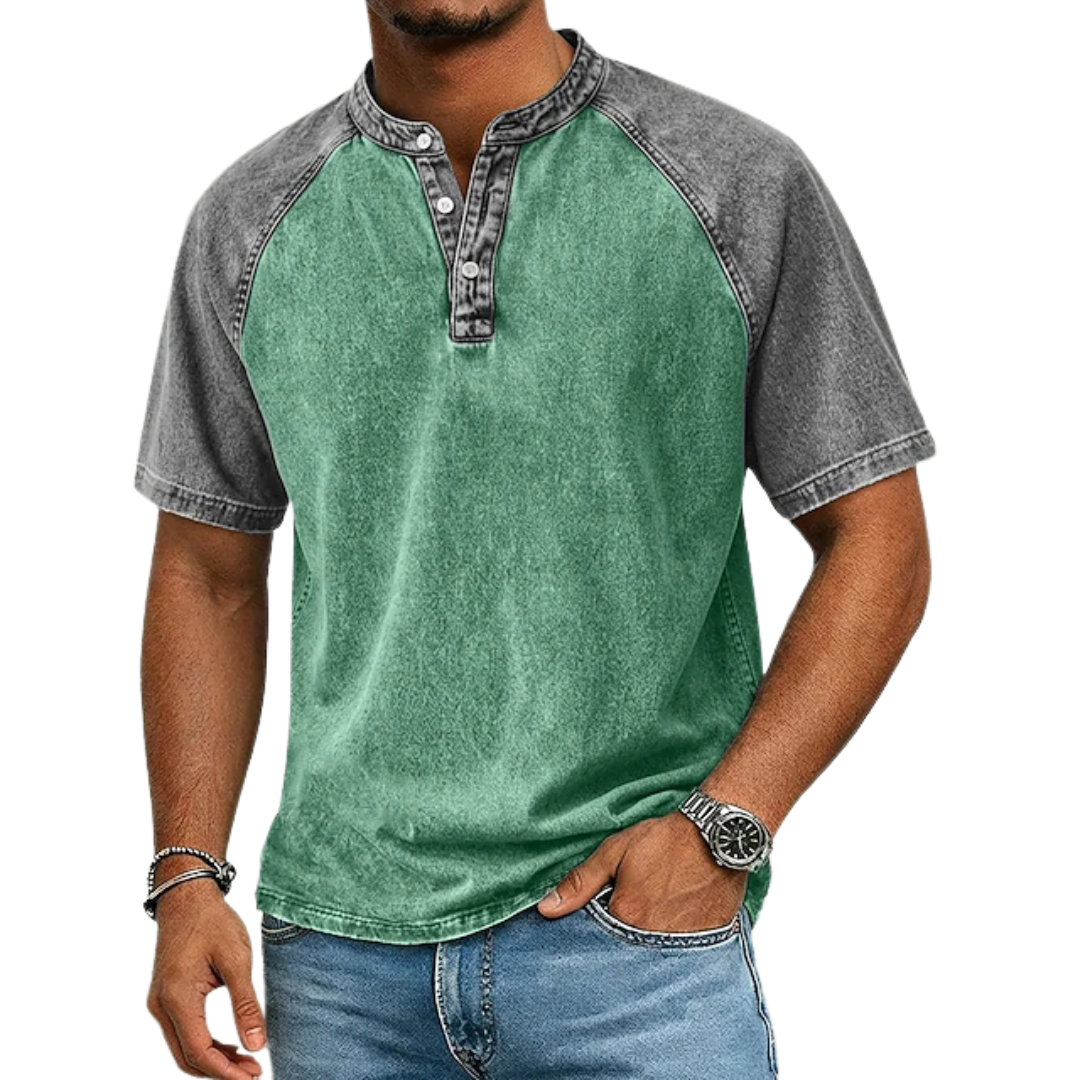 Lawson | Vintage Short Sleeve Henley T-Shirt
