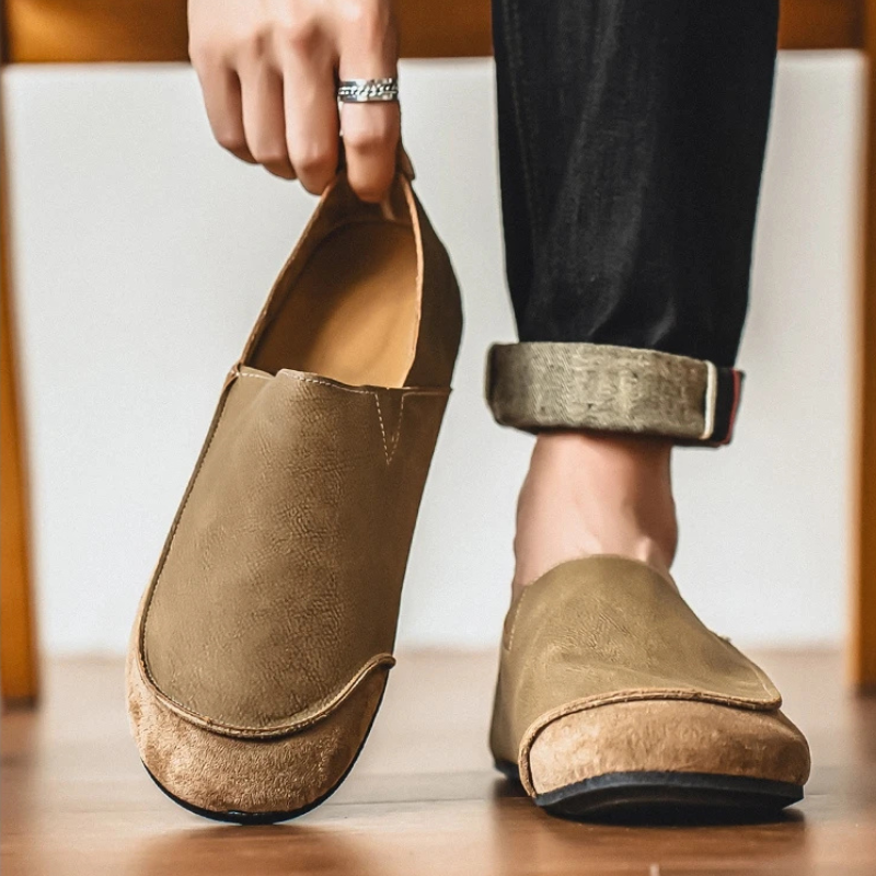 Hersch | Slip On Round Toe Casual Shoes