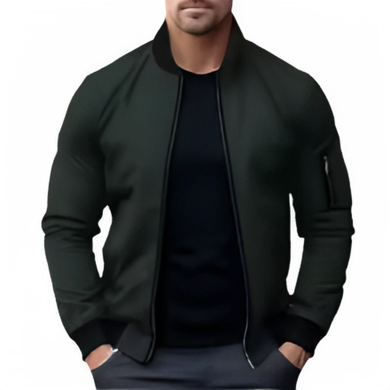 Gili | Bomber Jacket with Zip Sleeve Pocket