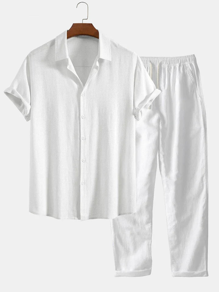 Booker | Short Sleeve Shirt Trouser Set
