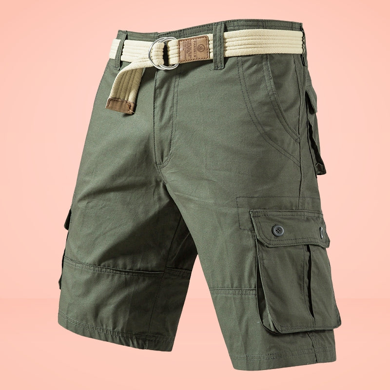Waller | Cargo Shorts With Belted Waist