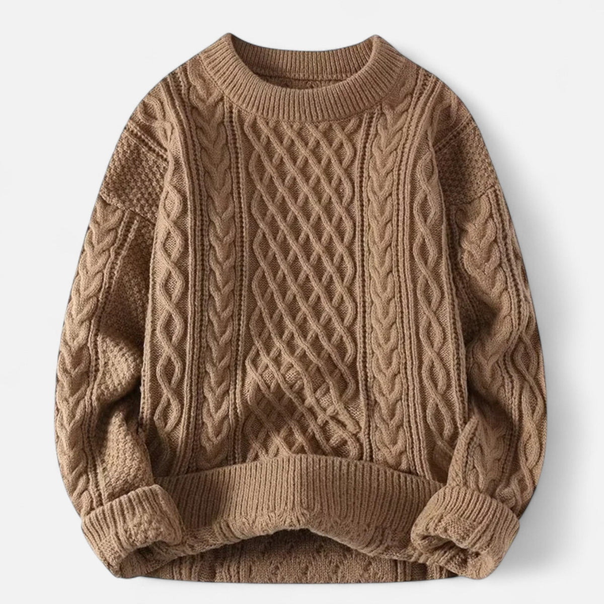 Balthoo | Cable Knit Sweater with Classic Fit