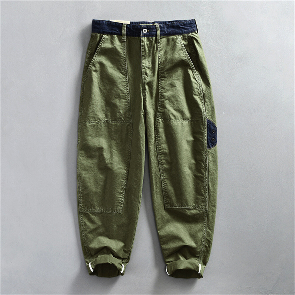 Lgnacio | Cargo Pants with Tapered Legs and Pockets