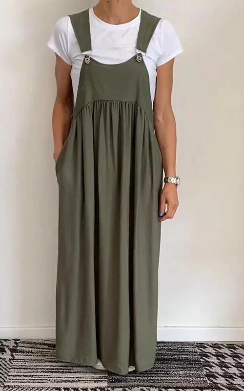 Regla | Loose Fit Overall Maxi Dress
