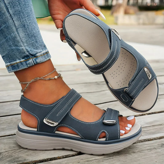 Shanyel | Double Strap Open Toe Sandals