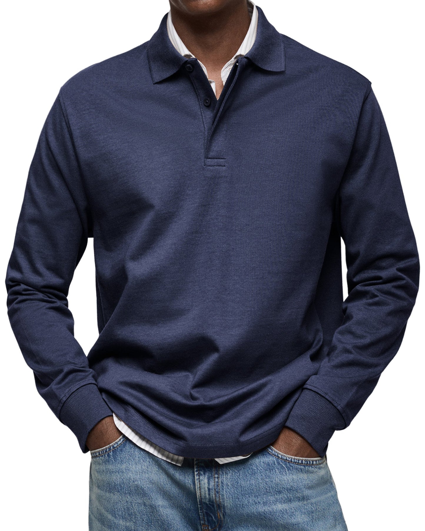 Joseba - Long Sleeve Polo Shirt