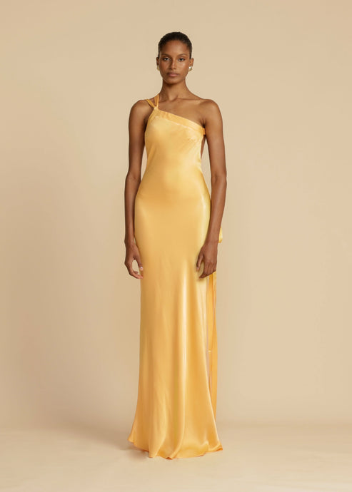Sybille | One Shoulder Open Back Maxi Dress