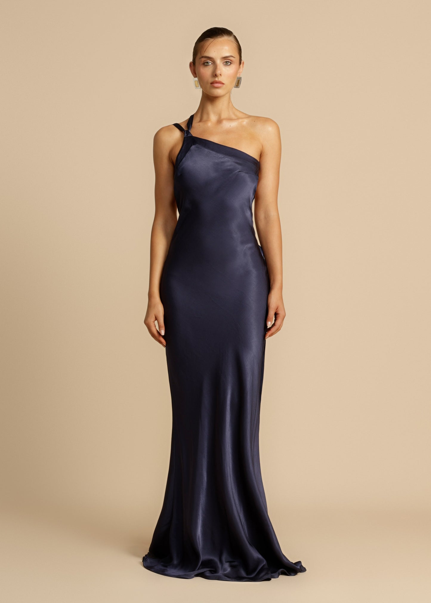 Sybille | One Shoulder Open Back Maxi Dress