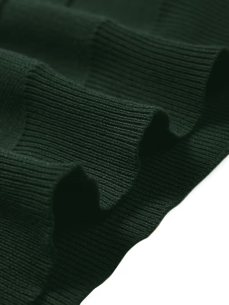 Roaan | Textured Mock Neck Long Sleeve Sweater