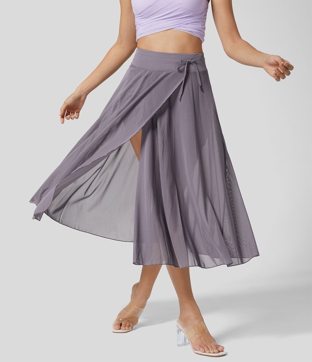 Eliara - High Waisted 2 In 1 Skirt Shorts