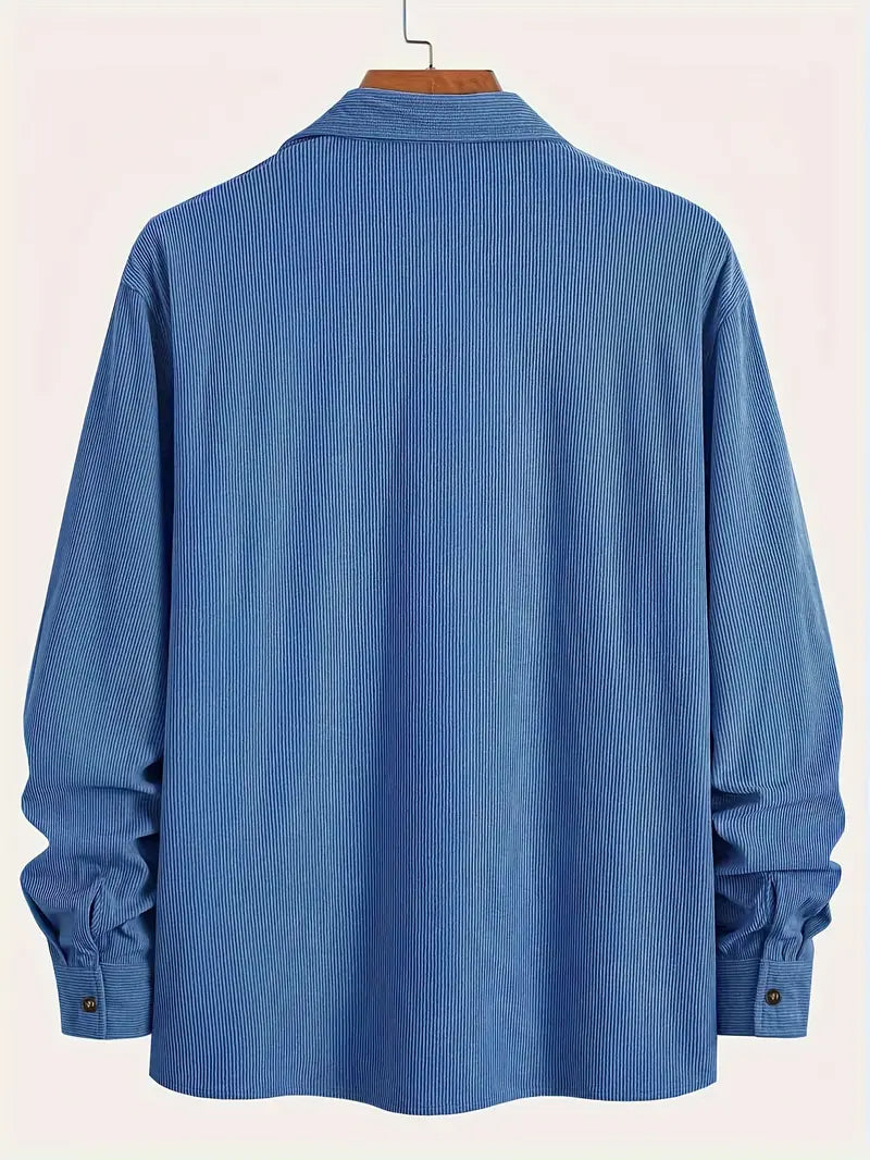 Rickey | Corduroy Shirt Long Sleeve Button-Up Style