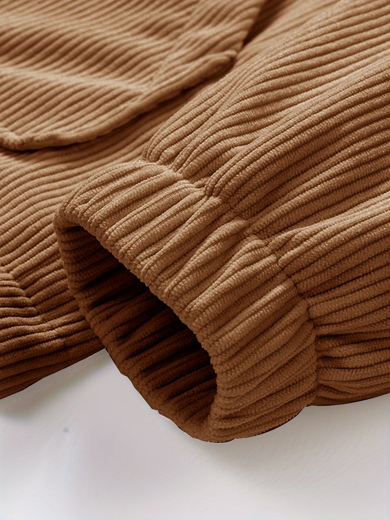Jacques | Hooded Long Sleeve Corduroy Jacket