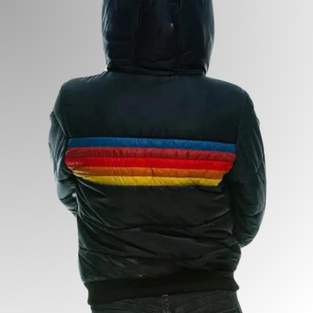 Damen retro zip | Retro Zip Jacket with Functional Pockets