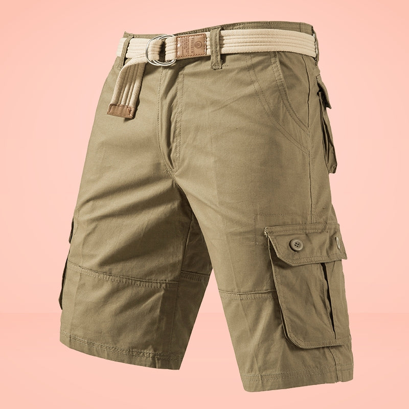 Waller | Cargo Shorts With Belted Waist