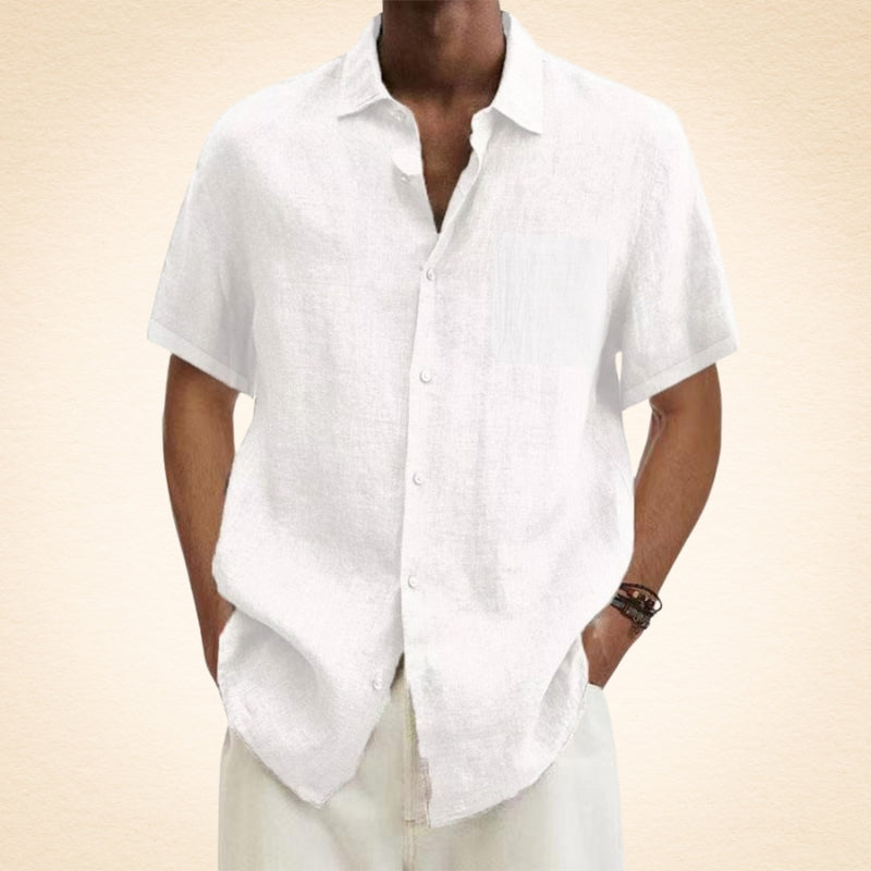 Lavrov | Short Sleeve Button-Up Collared Shirt
