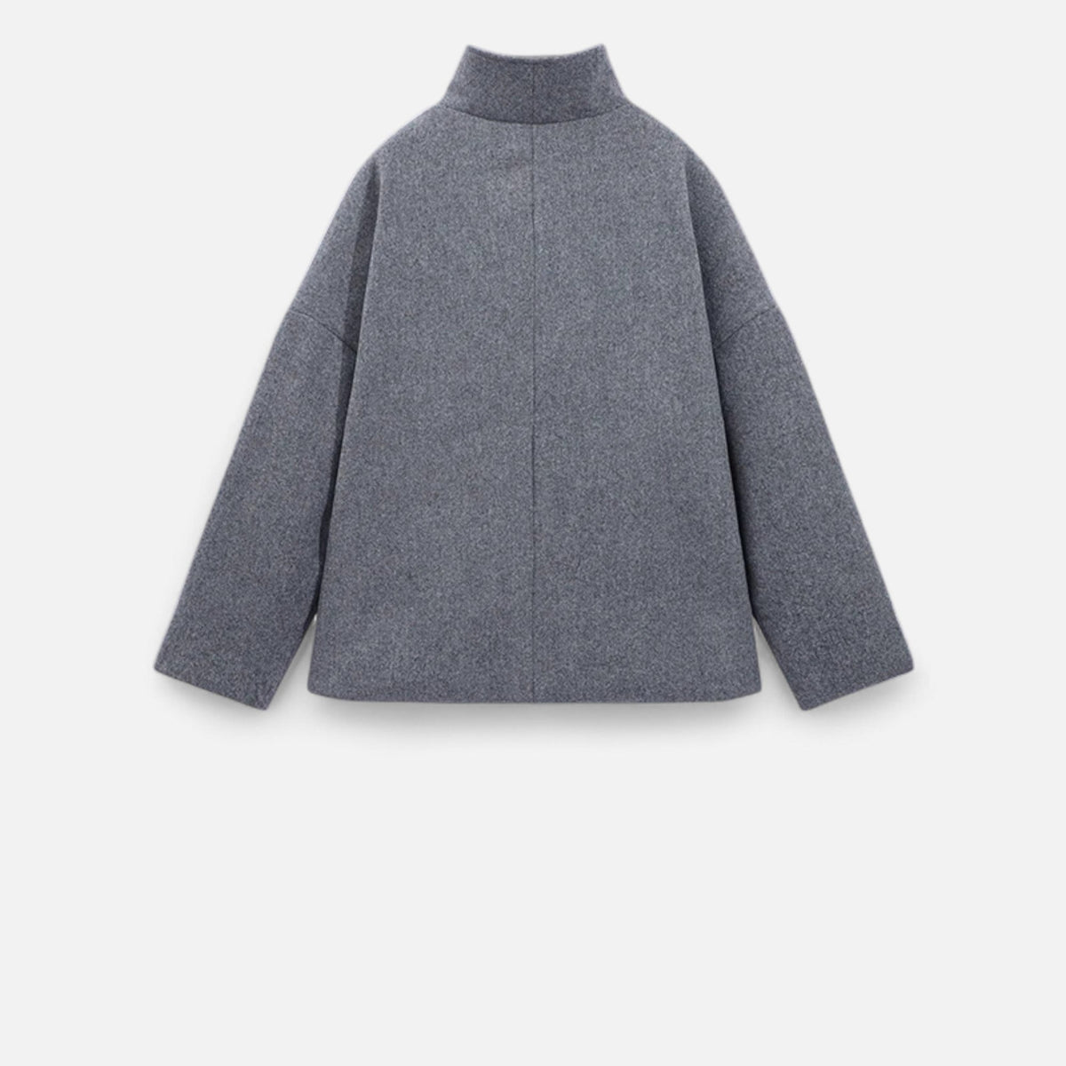 Eveliya | Chic Structured Short Coat with Double Buttons