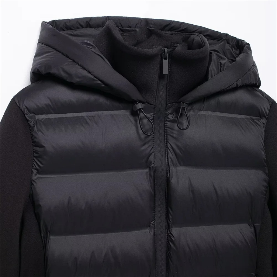 Sylvavilda | Slim-Fit Hooded Down Jacket
