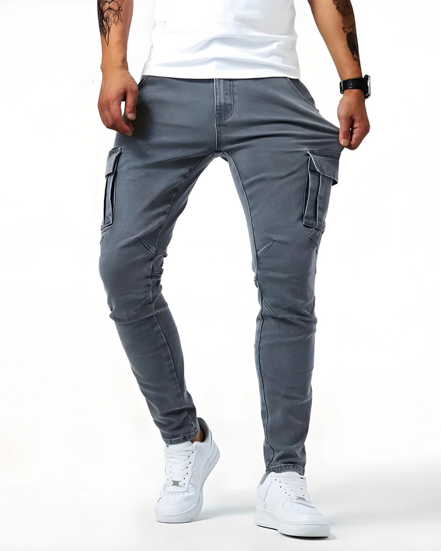 Avinoam | Slim Fit Cargo Jogger Pants