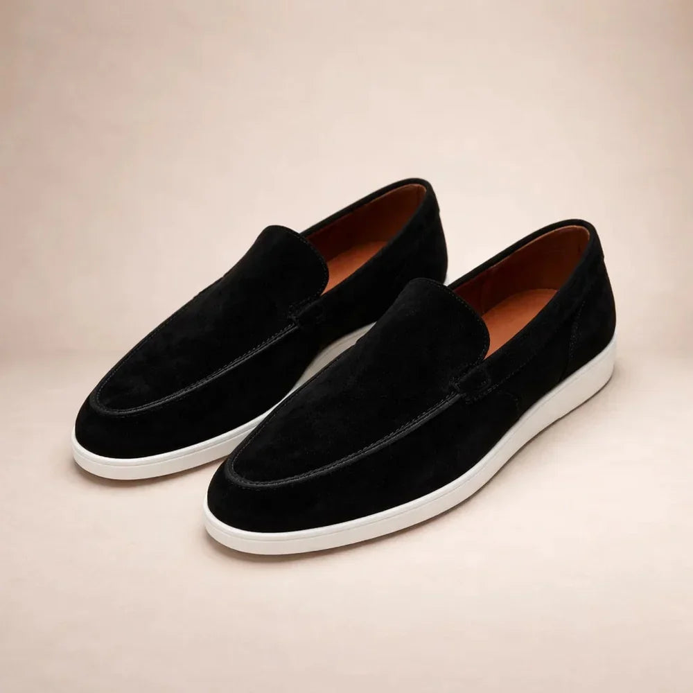 Marcel | Loafers Slip On Moc Toe Suede-Style