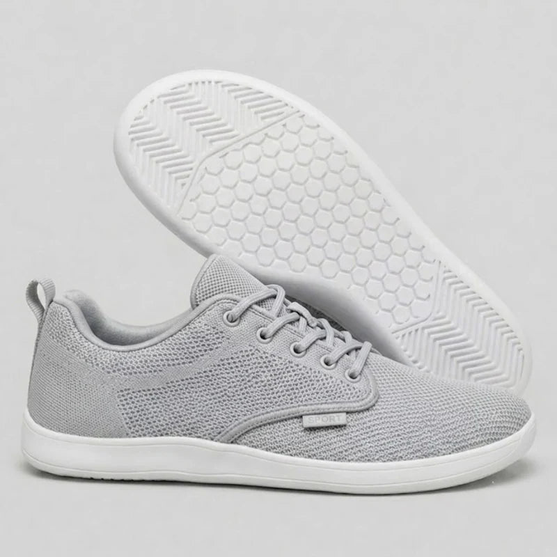 Helena | Knit Lace-Up Low-Top Casual Sneakers