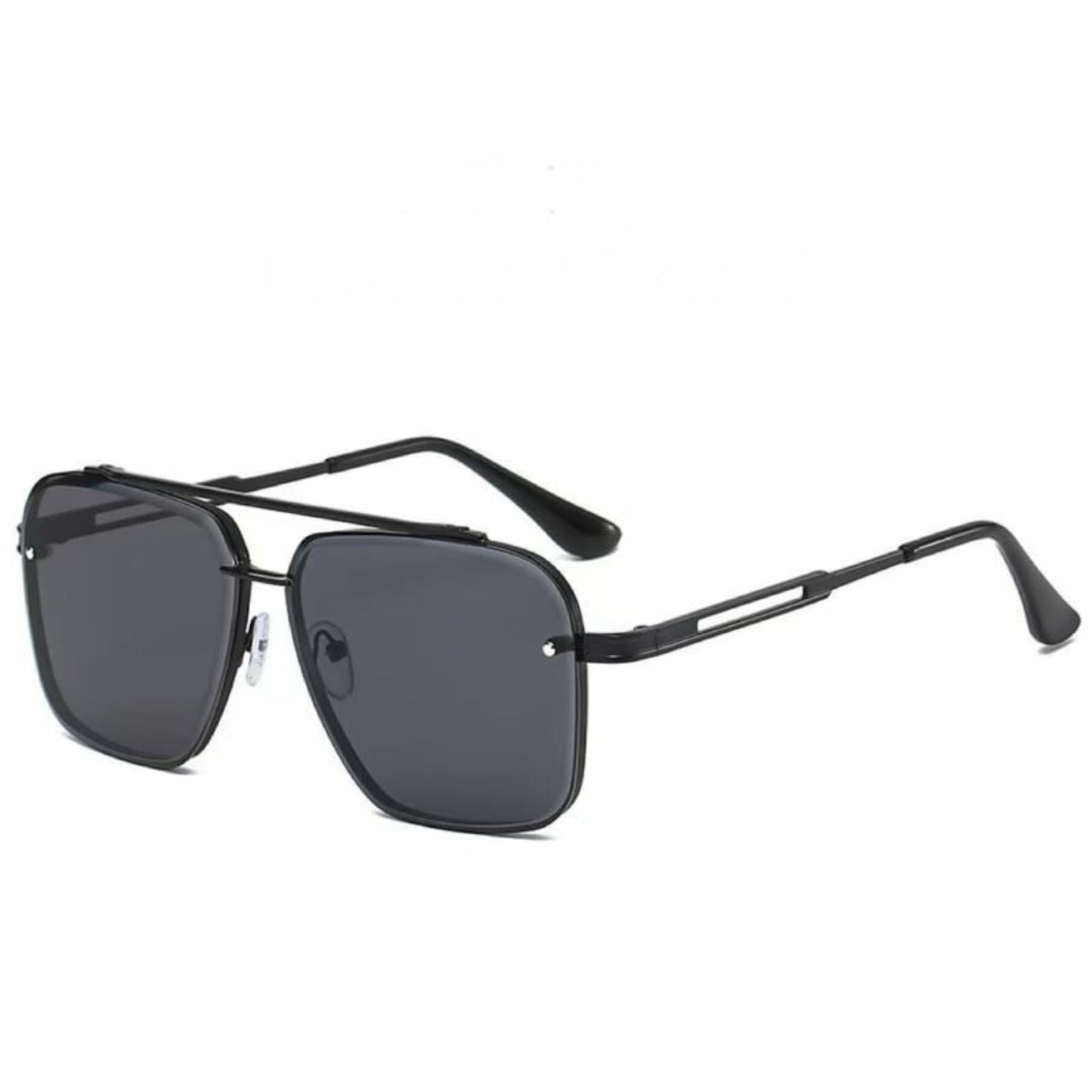 RayForge - Square Aviator Gradient Lens Metal Sunglasses