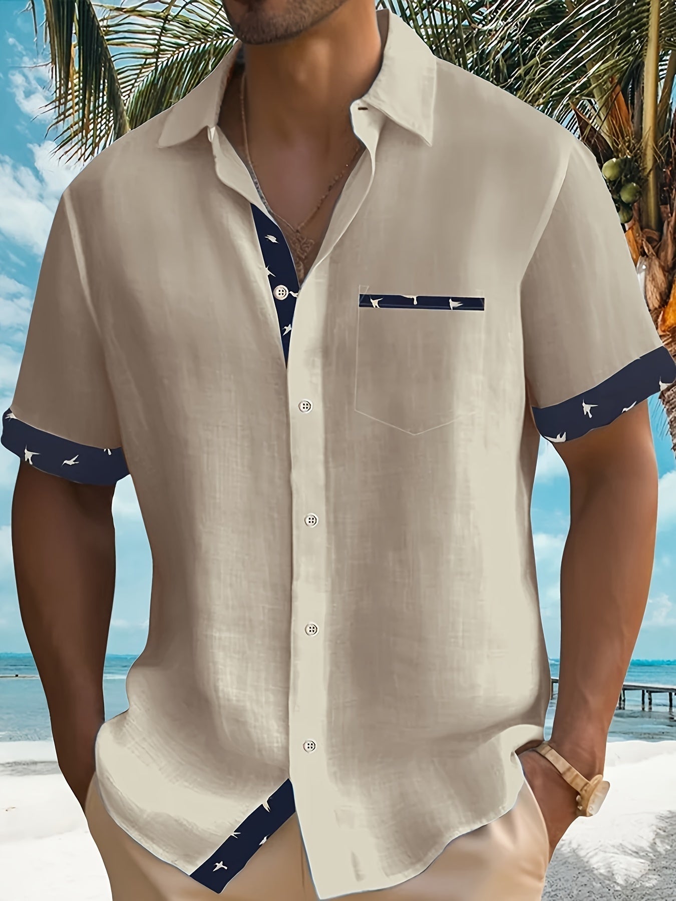 Julio - Short Sleeve Button Front Shirt