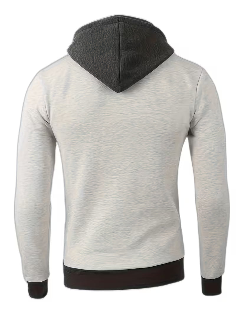 Griffiths | Hooded Color Block Zip Jacket