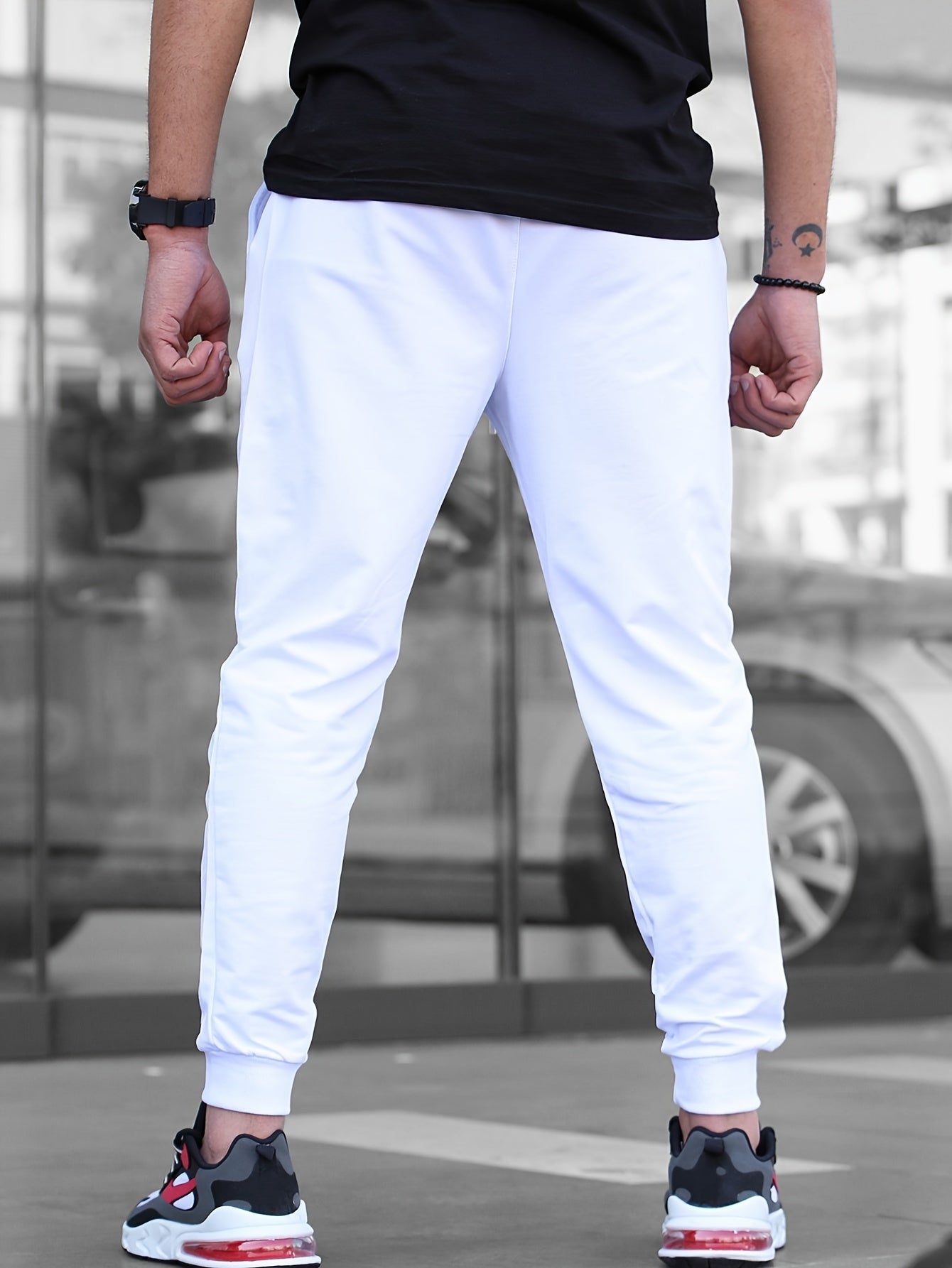 Cleiton | Drawstring Tapered Jogger Trousers