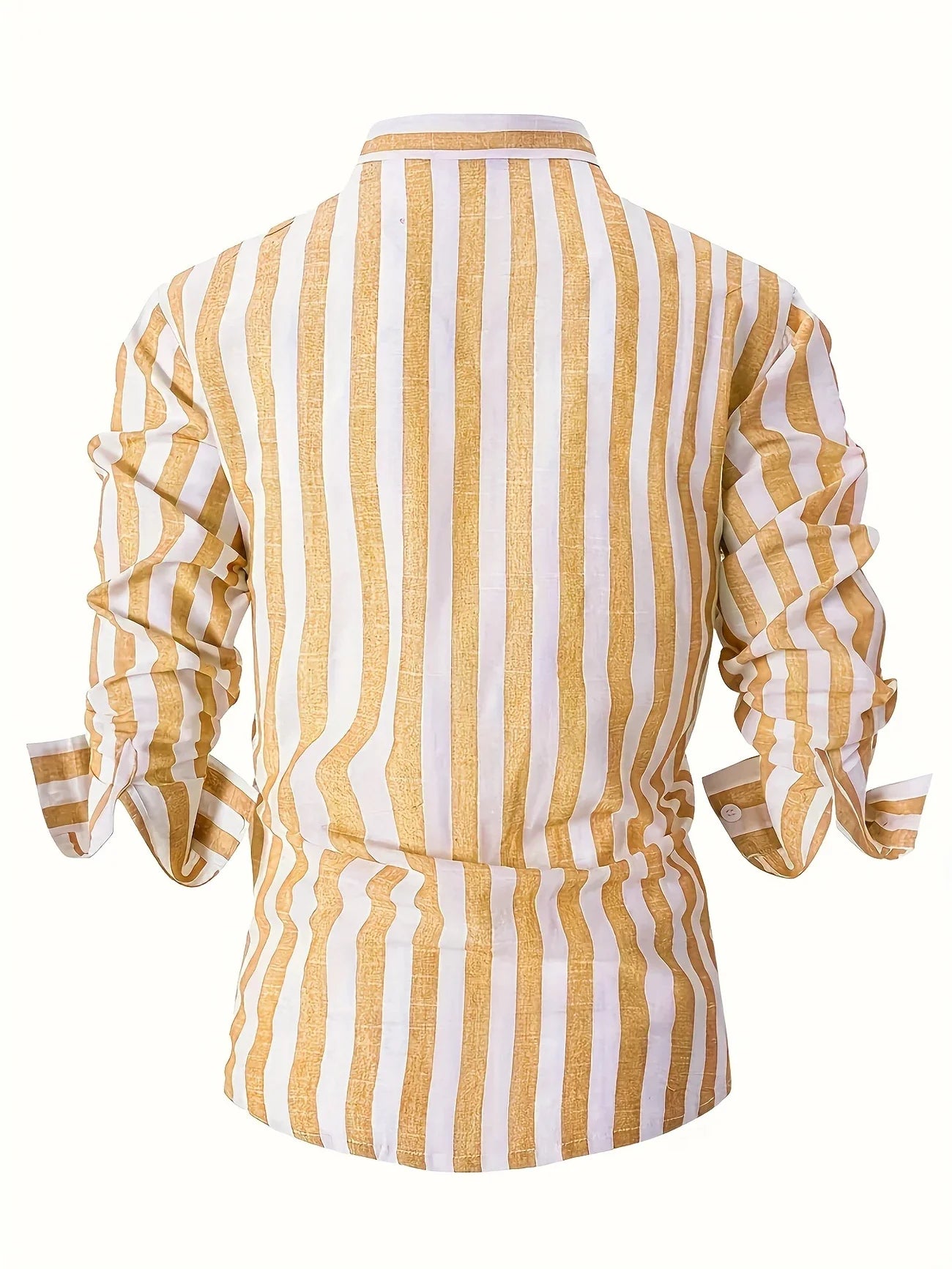 George | Long Sleeve Vertical Striped Button Shirt