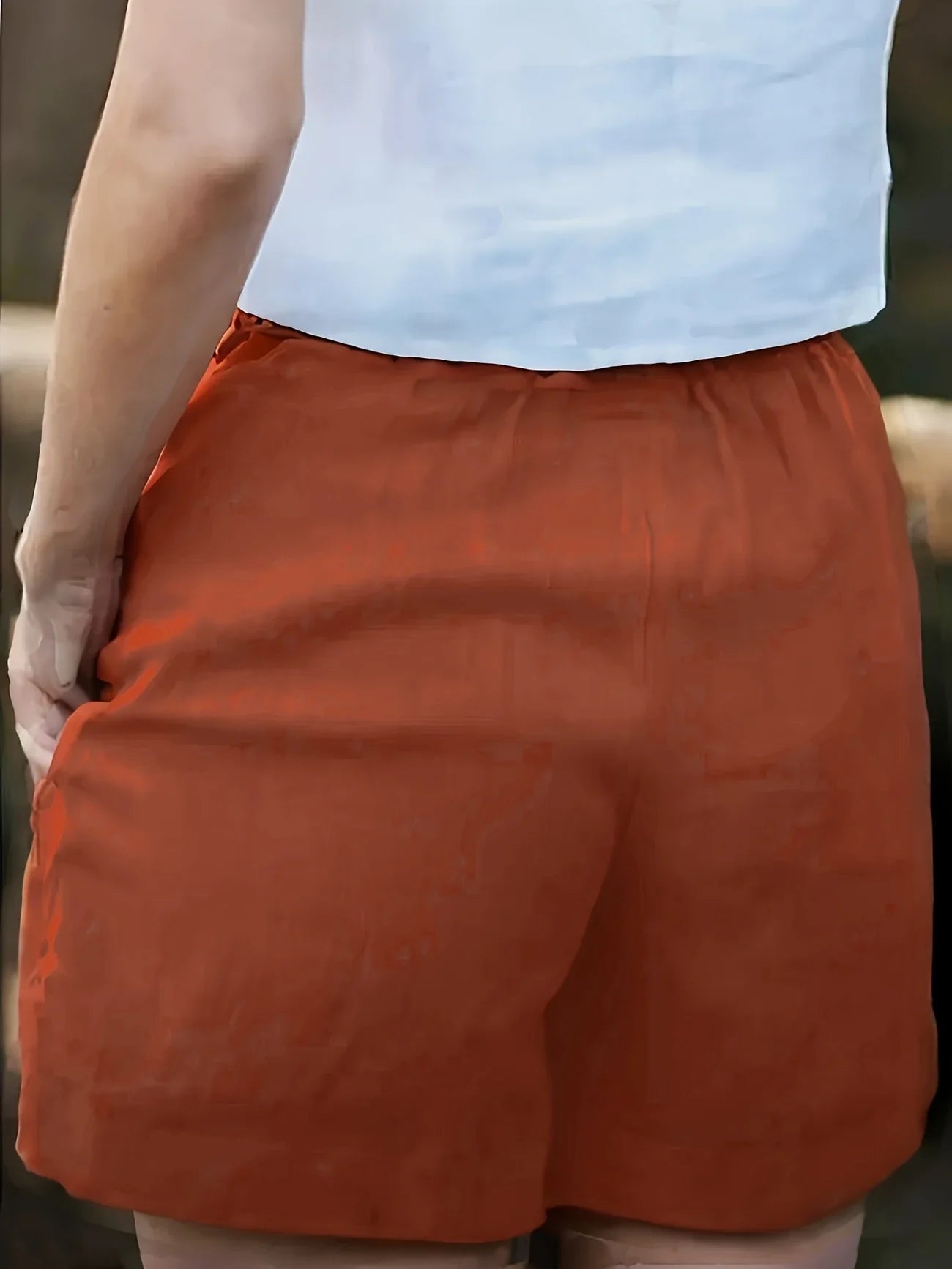 Niamh | Casual Drawstring Pocket Summer Shorts
