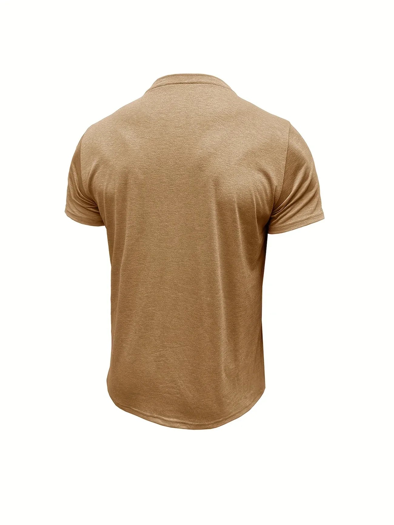 Saxon | Short Sleeve Pocket Henley T Shirt