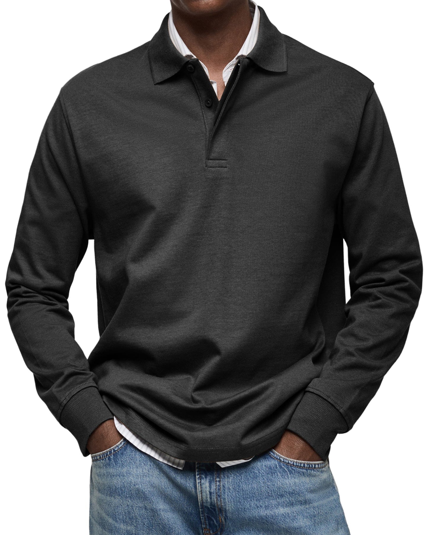 Joseba - Long Sleeve Polo Shirt