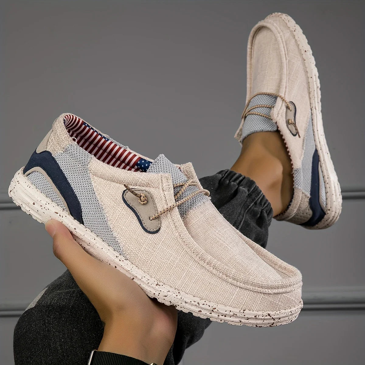 Hayes | Slip On Casual Canvas Sneakers