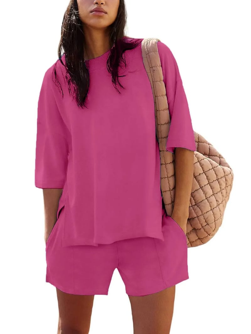 Iselin | Two-Piece Round Neck Shorts Set