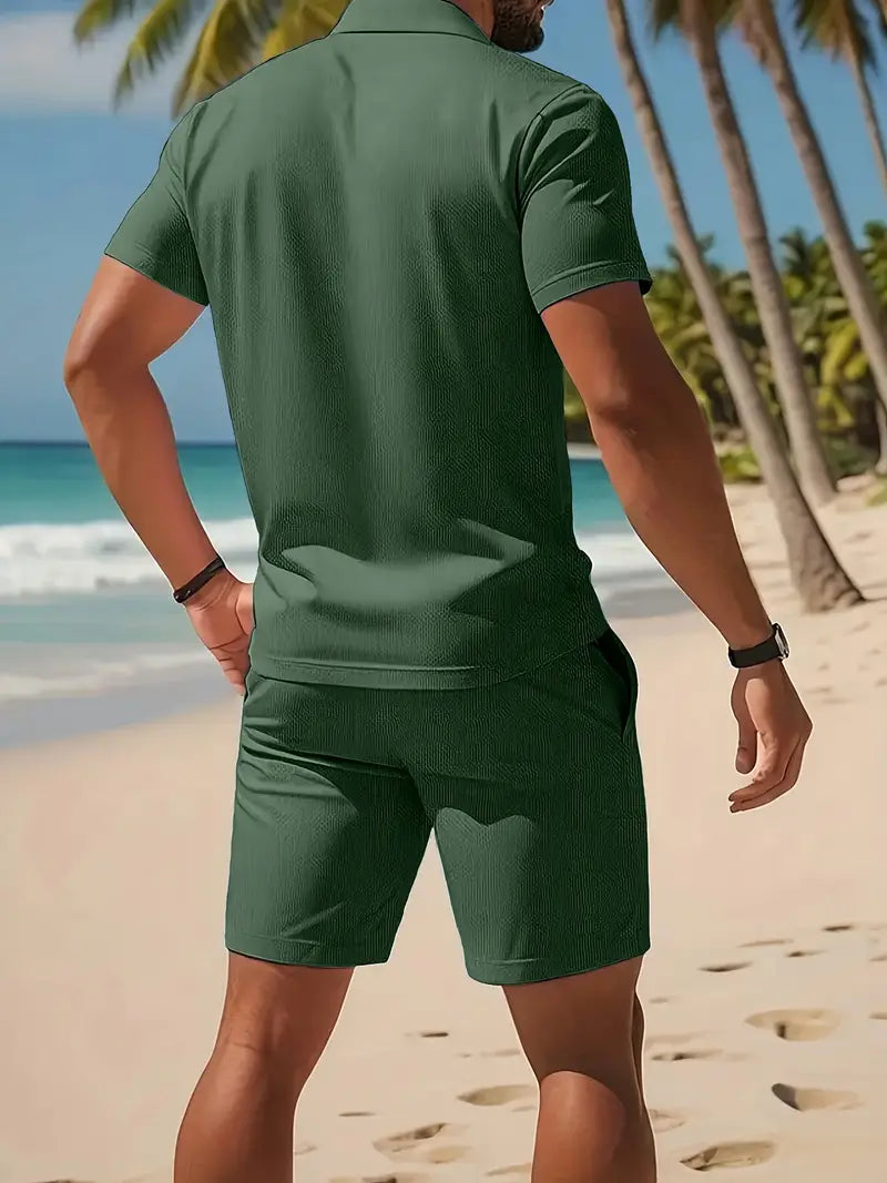 Kelvin | Polo Shirt and Shorts Set