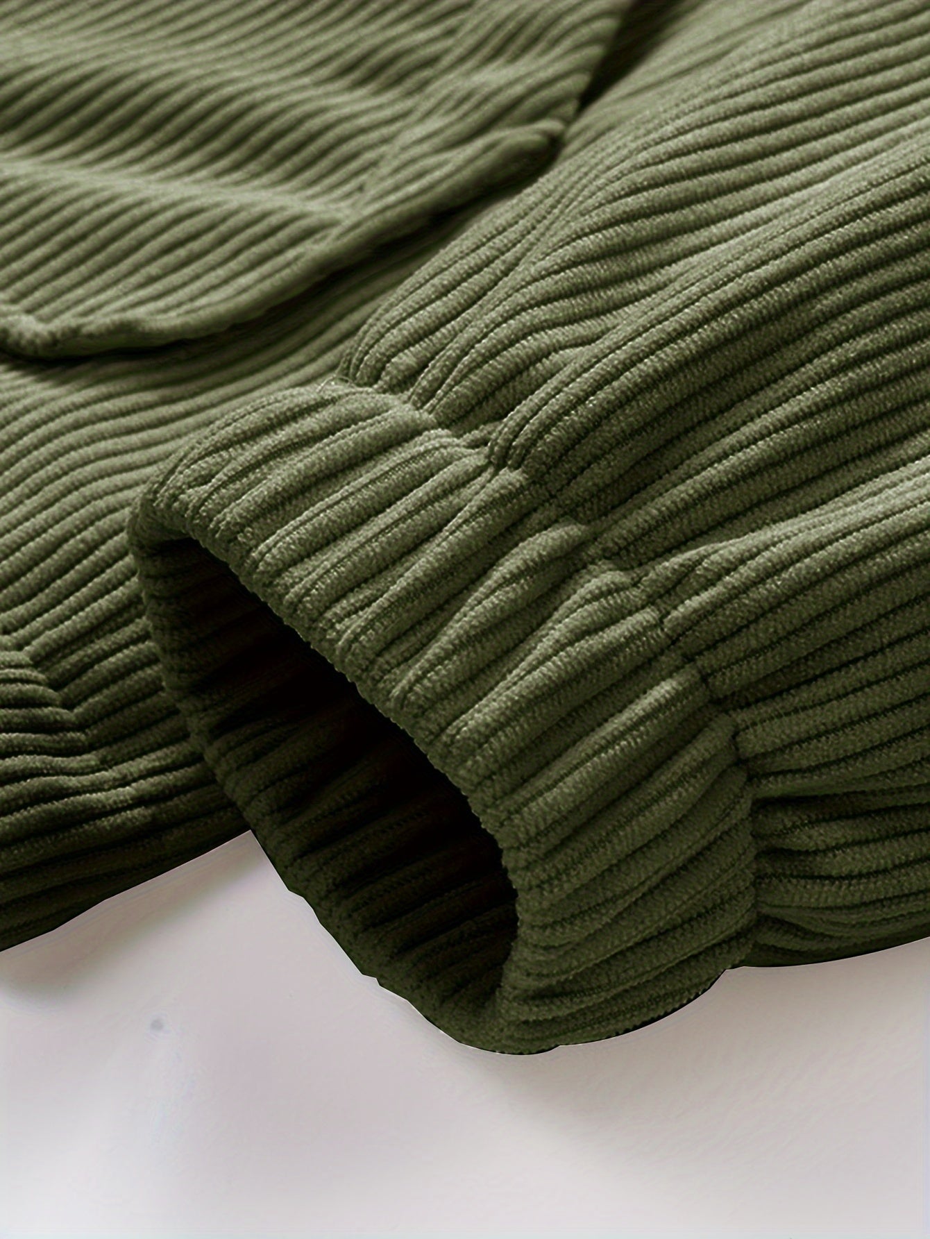 Jacques | Hooded Long Sleeve Corduroy Jacket