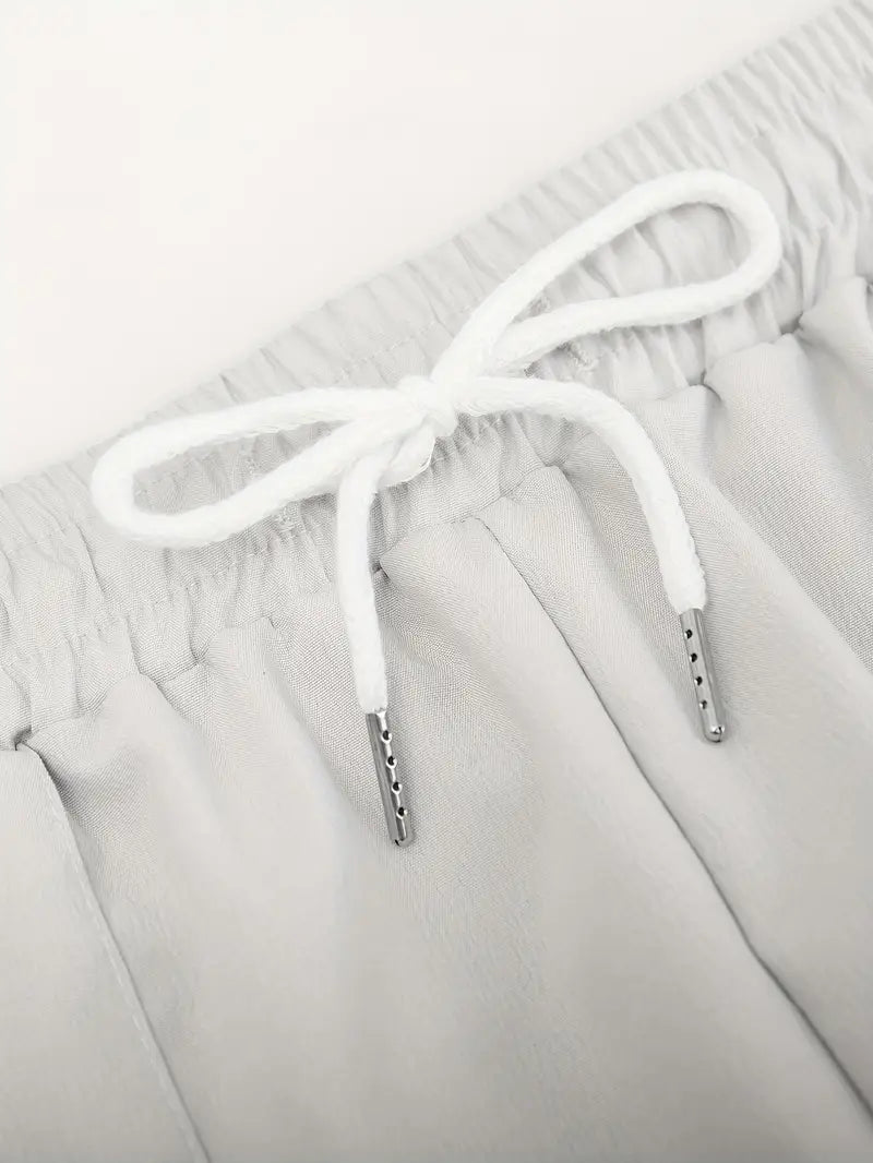 Travys | Straight Leg Drawstring Pocket Joggers