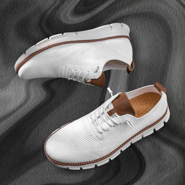 Vihanga | Mesh Knit Lace Up Shoes