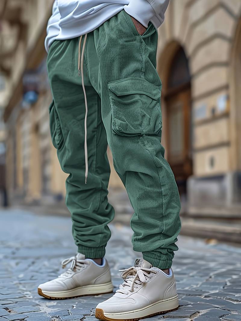 Baruch | Cargo Pants with Drawstring Waist and Pockets