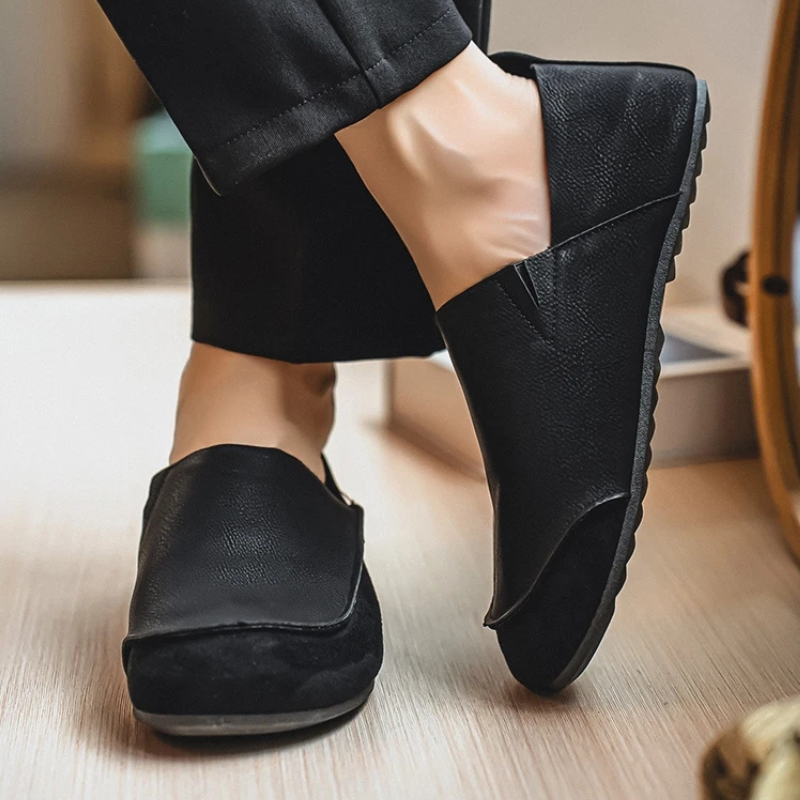 Hersch | Slip On Round Toe Casual Shoes